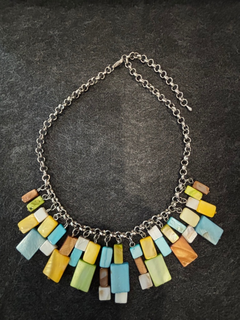 Mother of Pearl Multicolour Necklace
